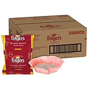 Folgers Classic Roast Ground Coffee, Medium Roast, Filter Packs, 40/Carton (PRO22142)