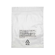 1000 Per Case 2 Mil  Flat Poly Bags 5 x 36" 