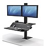 Fellowes Lotus Adjustable Monitor Stand, Black (8082001)~#|#~sp89277819_sc7