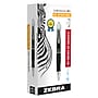 Zebra Sarasa Dry X10 Retractable Gel Pen, Medium Point, 0.7mm, Black Ink, Dozen (42610)~#|#~sp89277827_sc7
