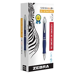 Zebra Sarasa Dry X10 Retractable Gel Pen, Medium Point, 0.7mm