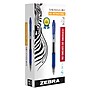 Zebra Sarasa Dry X20 Retractable Gel Pen, Medium Point, 0.7mm, Blue Ink, 12/Pack (46820)~#|#~sp89277837_sc7