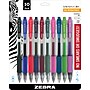 Zebra Sarasa Dry X20 Retractable Gel Pen, Medium Point, 0.7mm, Assorted Ink, 10 Pack (46881)~#|#~sp89277839_sc7