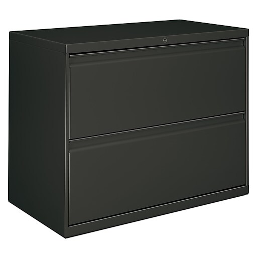 Alera® TwoDrawer Lateral File 30w x 18d x 28h, Charcoal