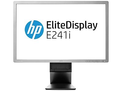 HP EliteDisplay E241i  Refurbished 24" 60Hz LED Monitor, Black (E241I)