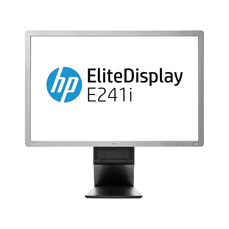 HP EliteDisplay E241i Refurbished 24" 60 Hz LED Monitor, Black image 1
