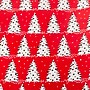JAM Paper Christmas Wrapping Paper, 25 Sq. ft. x 30", Painted Christmas Trees (165FreHo)~#|#~sp89551844_sc7