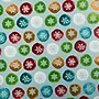 JAM Paper Christmas Wrapping Paper, 25 Sq. ft. x 30", Painted Snowflake Orbs (165FSiCc)~#|#~sp89551847_sc7