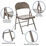 Flash Furniture HERCULES Series Metal Folding Chair, Gray, 4/Pk (4BDF002GY)~#|#~sp89555729_sc7