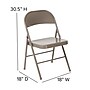 Flash Furniture HERCULES Series Metal Folding Chair, Gray, 4/Pk (4BDF002GY)~#|#~sp89555730_sc7