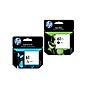 HP 61XL/61 Black High Yield and Tri-Color Standard Yield Ink Cartridge, 2/Pack (CZ138FN-VB)~#|#~sp89642179_sc7