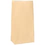 JAM Paper Kraft Lunch Bags, Small, 4.25" x 8" x 2.25", Ivory Kraft, Bulk 500 Bags/Box (690KRIVB)~#|#~sp89651912_sc7