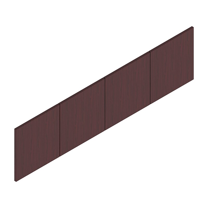 Offices To Go Superior 60"W Desktop Hutch Door, American Mahogany (TDSL60LDRAML) image 1
