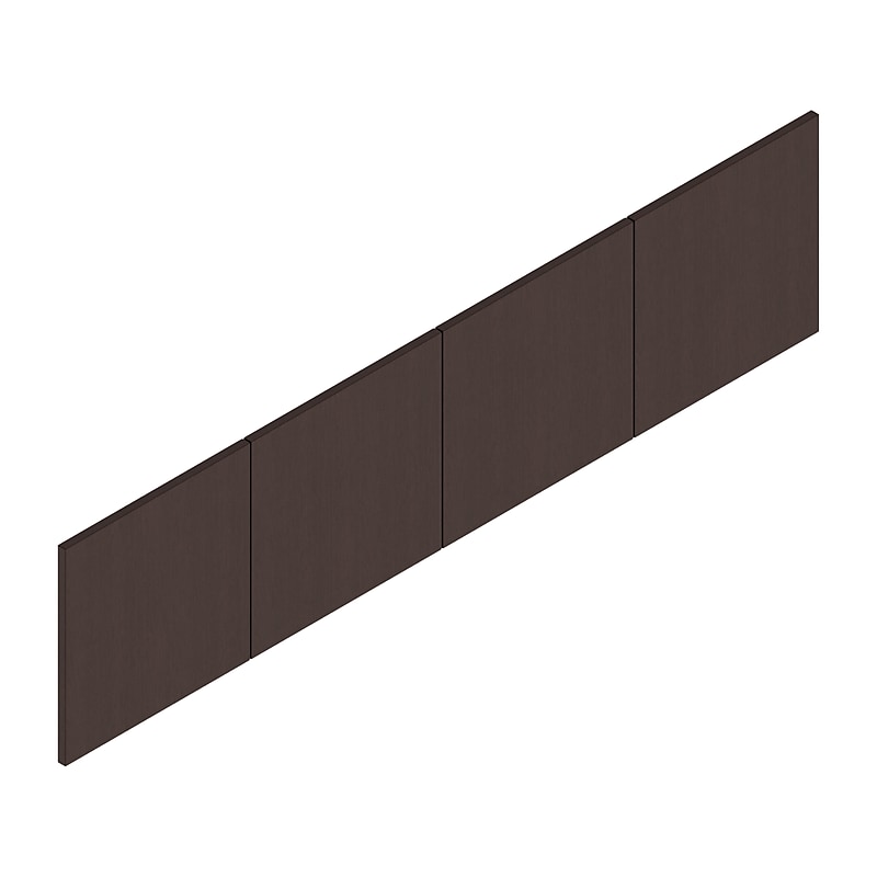 Offices To Go Superior 66"W Desktop Hutch Door, American Espresso (TDSL66LDRAEL) image 1