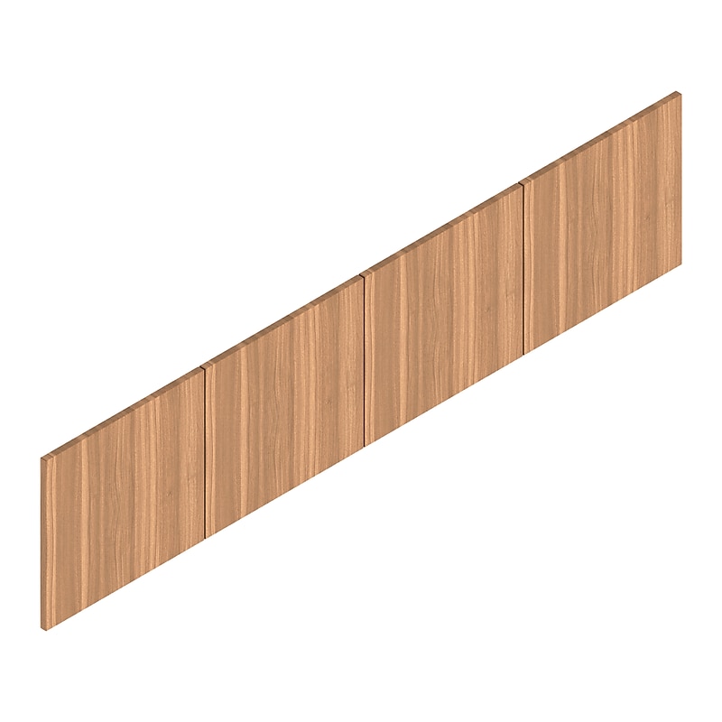 Offices To Go Superior 71"W Hutch Door, Autumn Walnut (TDSL71LDRAWL) image 1