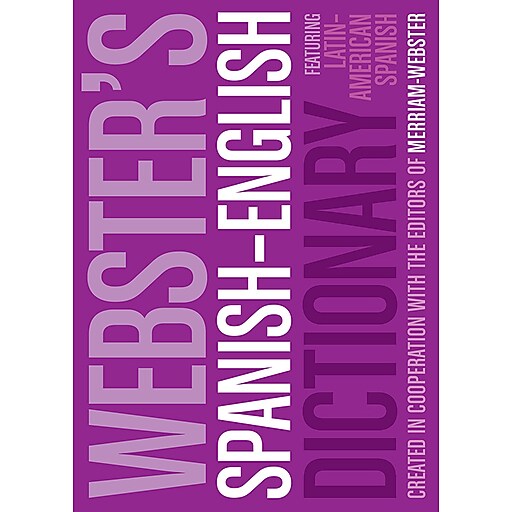 Webster Spanish-English Dictionary (13862) | Staples