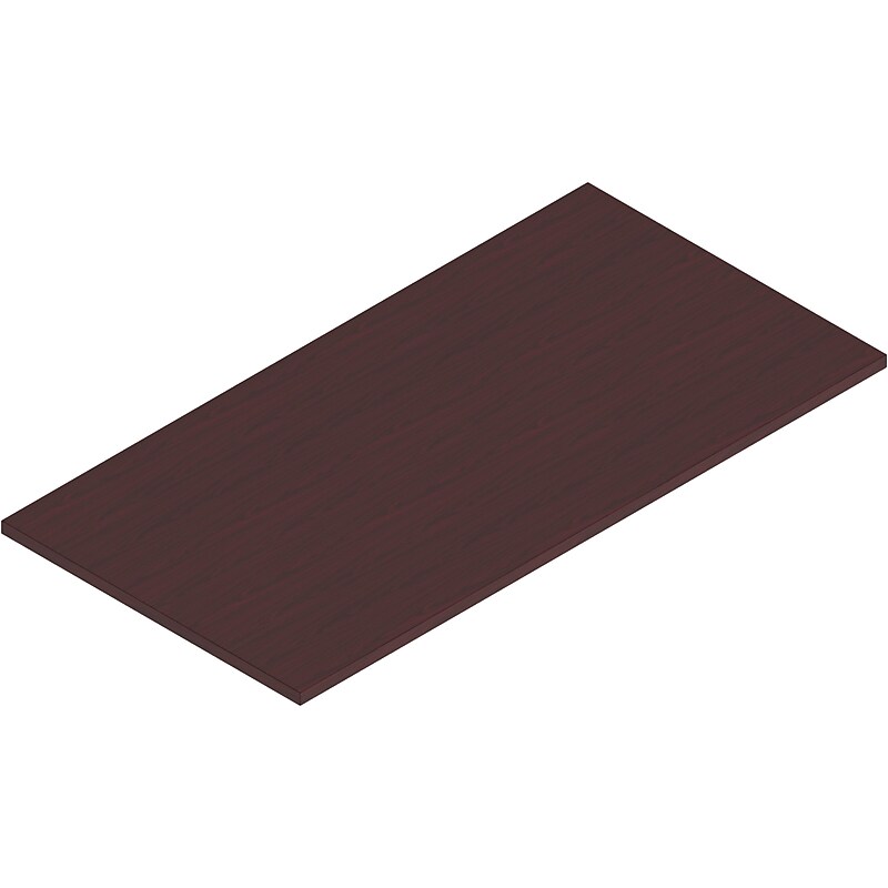 Offices To Go Superior 48" Table Top, American Mahogany (TDSL4824TOPAML) image 1