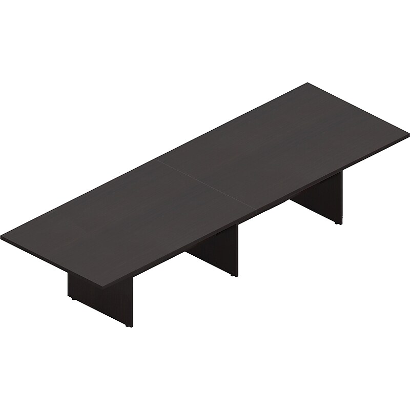 Offices To Go Superior 144" Conference Table, American Espresso (TDSL14448RECSAEL) image 1