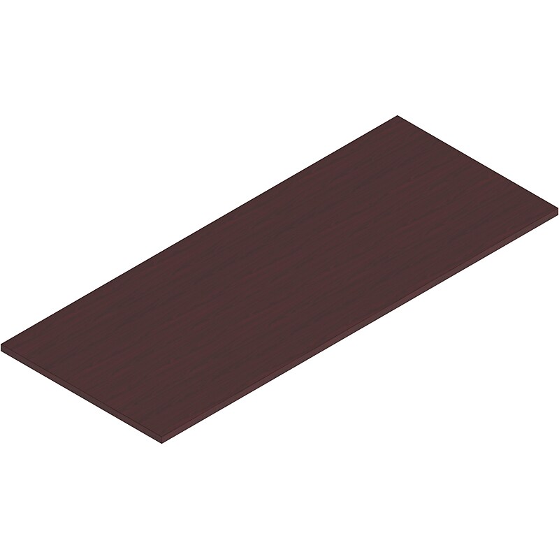 Offices To Go Superior 60" Table Top, American Mahogany (TDSL6024TOPAML) image 1