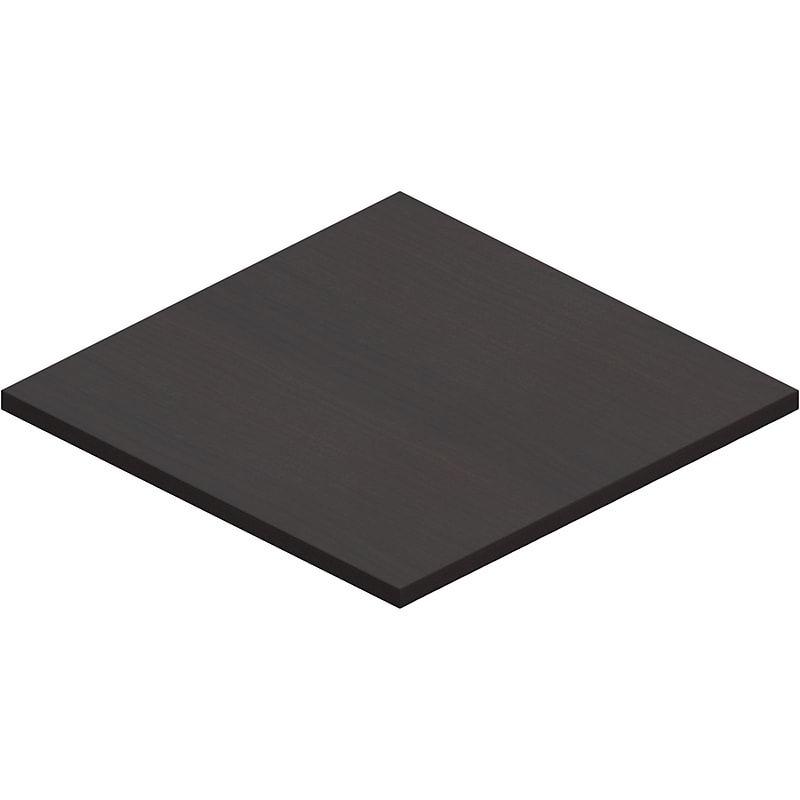 Offices To Go Superior 24" Table Top, American Espresso  (TDSL24SQTOPAEL) image 1