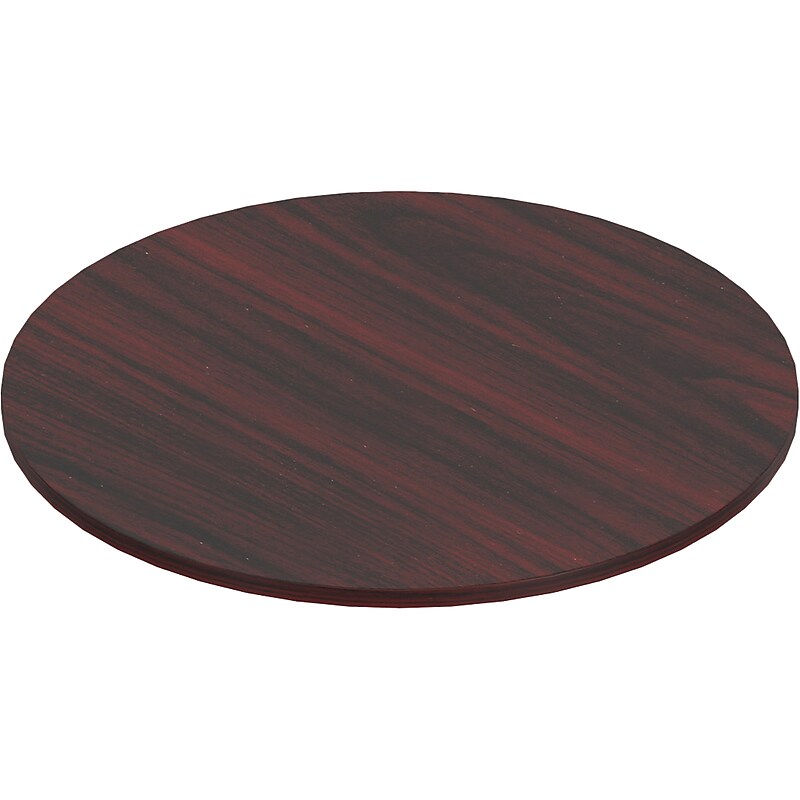 Offices To Go Superior 36" Table Top, American Mahogany (TDSL36RDTOPAML) image 1
