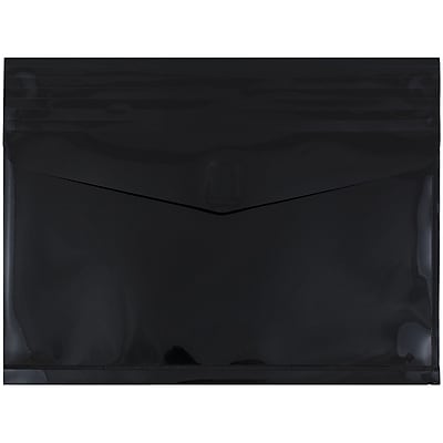 YoeeJob Plastic Envelopes With Hook & Loop Closure, 6x10 Receipt Envelope Money