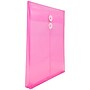 JAM Paper Plastic Document File, Letter, Fuchsia Pink, 12/Pack (1221557)~#|#~sp89840048_sc7