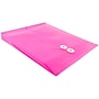 JAM Paper Plastic Document File, Letter, Fuchsia Pink, 12/Pack (1221557)~#|#~sp89840052_sc7