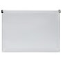 JAM Paper Plastic Envelopes with Zip Closure, Small, 4.5 x 6.5, Clear, 12/Pack (473Z1CL)~#|#~sp89840090_sc7