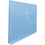 JAM Paper Plastic Envelopes with Button and String Tie Closure, Large Booklet, 12 x 18, Blue, 12/Pack (457B1BU)~#|#~sp89840133_sc7