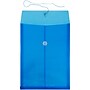 JAM Paper Plastic Document File, Legal, Blue, 12/Pack (119B1BU)~#|#~sp89840137_sc7