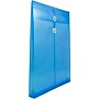 JAM Paper Plastic Document File, Legal, Blue, 12/Pack (119B1BU)~#|#~sp89840138_sc7