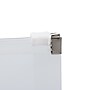 JAM Paper Plastic Envelopes with Zip Closure, Index, 5.25 x 8, Clear, 12/Pack (920Z1CL)~#|#~sp89840145_sc7