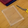 JAM Paper Plastic Envelopes with Zip Closure, Index, 5.25 x 8, Clear, 12/Pack (920Z1CL)~#|#~sp89840147_sc7