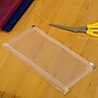 JAM Paper Expanding Wallet with Zipper Closure, 4.75" x 9.5", Clear, 12/Pack (921Z1CL)~#|#~sp89840151_sc7