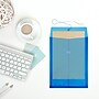 JAM Paper Plastic Document File, Legal, Blue, 12/Pack (119B1BU)~#|#~sp89840191_sc7