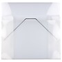 JAM Paper Plastic Portfolio Case with Elastic Closure, Clear (6102 001)~#|#~sp89840214_sc7