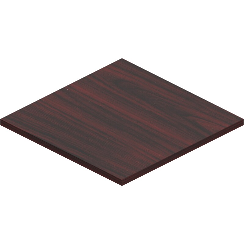 Offices To Go Superior 24" Table Top, American Mahogany (TDSL24SQTOPAML) image 1