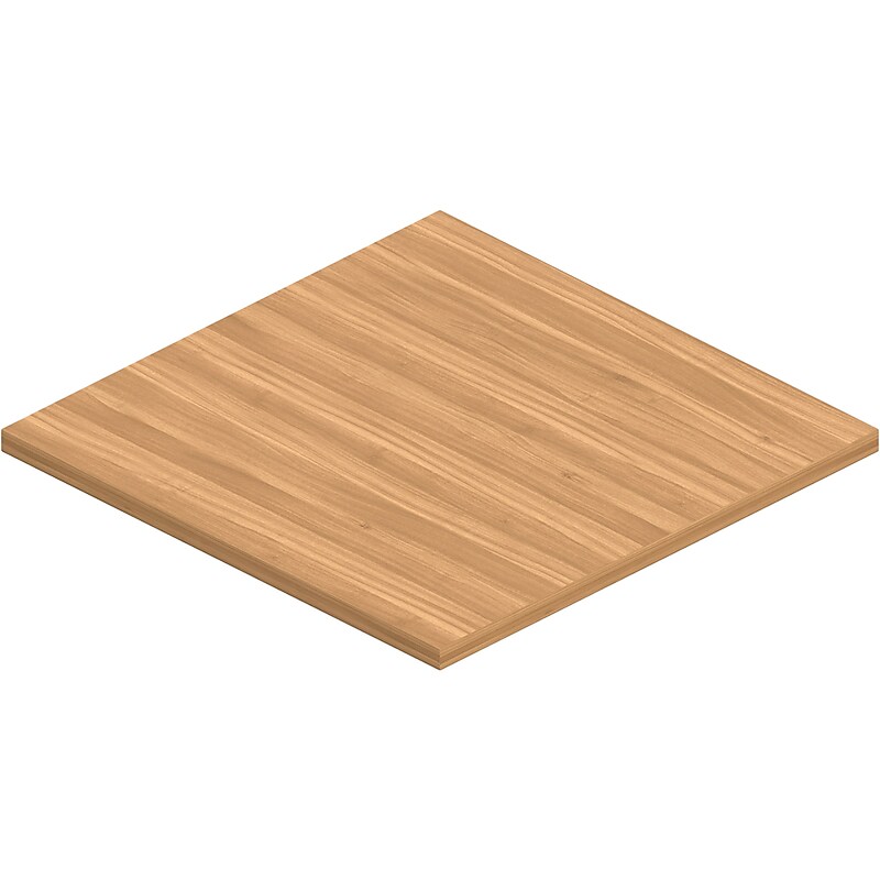 Offices To Go Superior 24" Table Top, Autumn Walnut (TDSL24SQTOPAWL) image 1