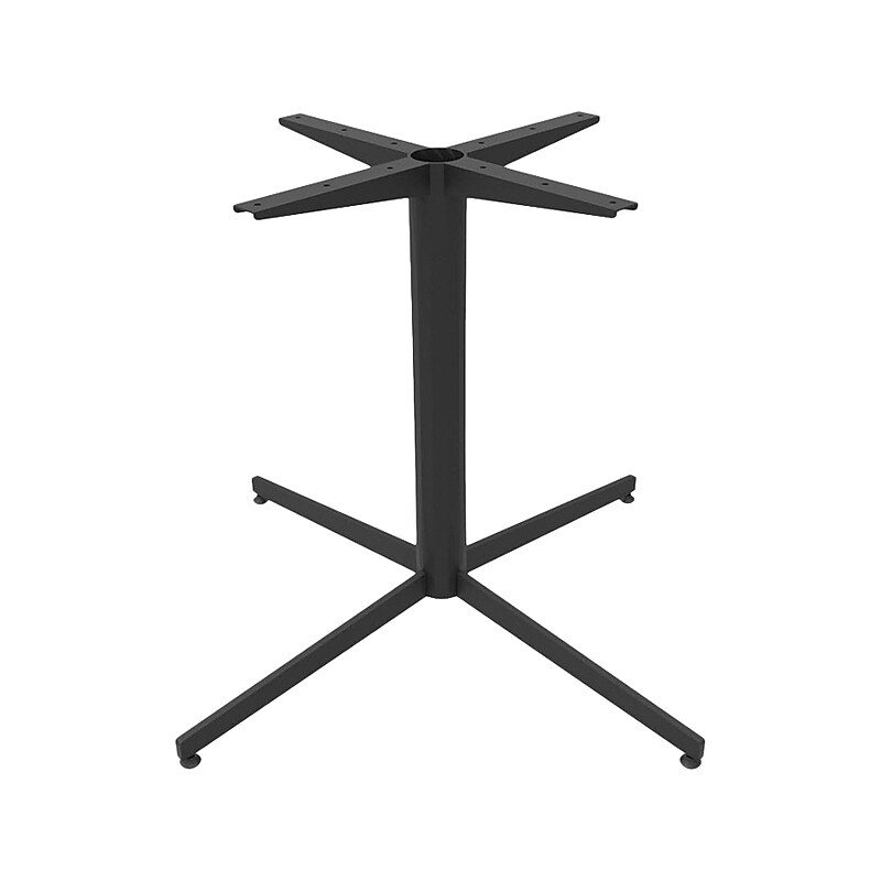 Offices To Go Metal "X" Base, Black (TDOTGXTB48BLK) image 1