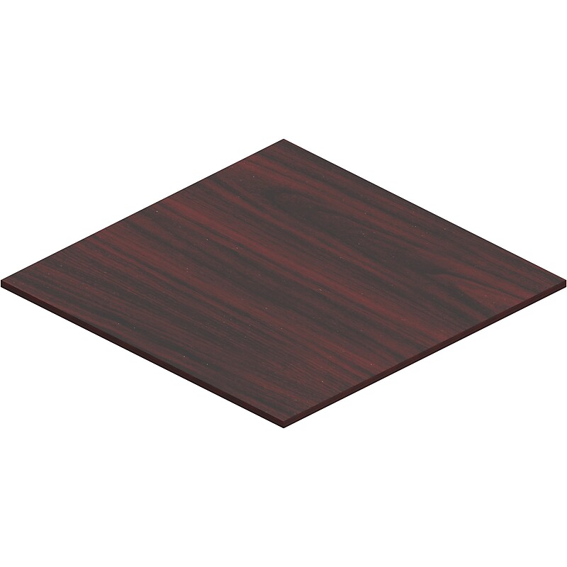 Offices To Go Superior 48" Table Top, American Mahogany (TDSL48SQTOP-AML) image 1