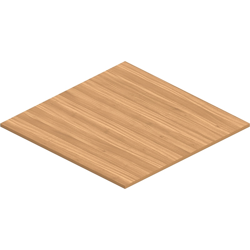 Offices To Go Superior 48" Table Top, Autumn Walnut (TDSL48SQTOPAWL) image 1