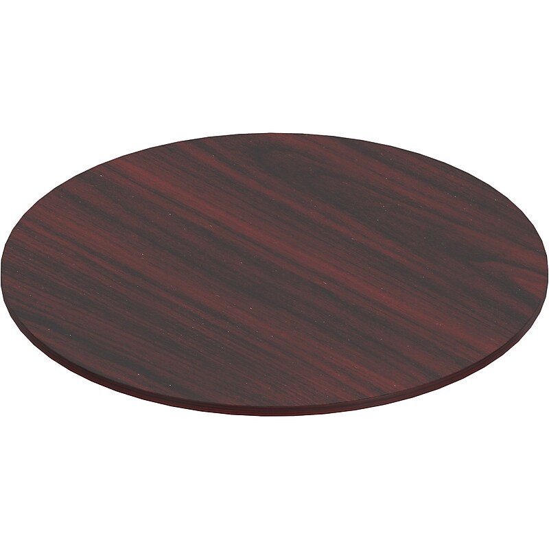 Offices To Go Superior 48" Table Top, American Mahogany (TDSL48RDTOP-AML) image 1