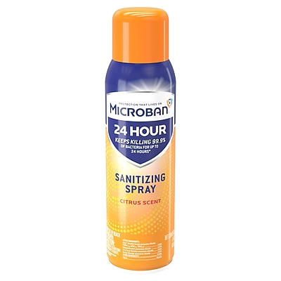 MICROBAN Disinfectant Spray, 24 Hour Sanitizing and Antibacterial Sanitizing Spray - Thumbnail 2