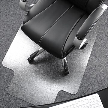Mammoth Office Products Polycarbonate Office Chair Mat for Hard Floors 48 x 60 Rectangular 