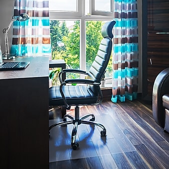 Floortex® Ultimat® 35" x 47" Rectangular Chair Mat for Hard Floors, Polycarbonate (128919ER)