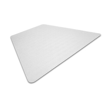 Floortex Cleartex Ultimat Carpet Chair Mat, 48" x 60", Medium-Pile, Clear (1115023TR)