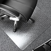 Floortex Ultimat Standard 48" x 60" Rectangular Chair Mat for Carpet, Polycarbonate (1115227ER)