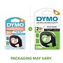 DYMO LetraTag 10697 Paper Label Maker Tape, 1/2" x 13', Black on White, 2/Pack (10697)~#|#~sp89940240_sc7