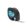 DYMO LetraTag 16952 Plastic Label Maker Tape, 1/2" x 13', Black on Clear (16952)~#|#~sp89940254_sc7